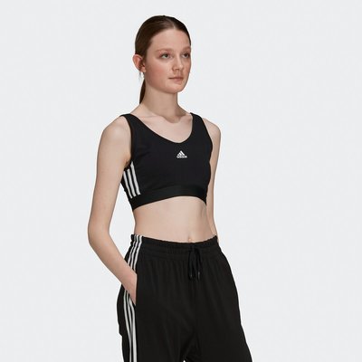 Crop top Essentials 3-Stripes coussinets amovibles ADIDAS SPORTSWEAR
