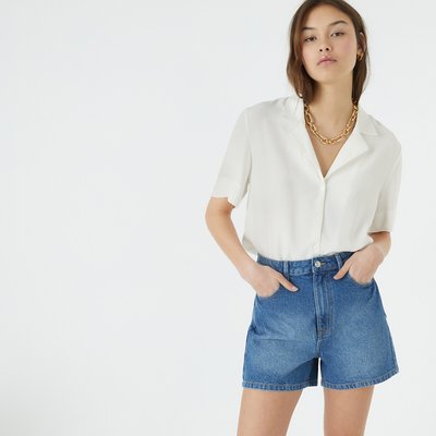 Tailored Collar Blouse LA REDOUTE COLLECTIONS