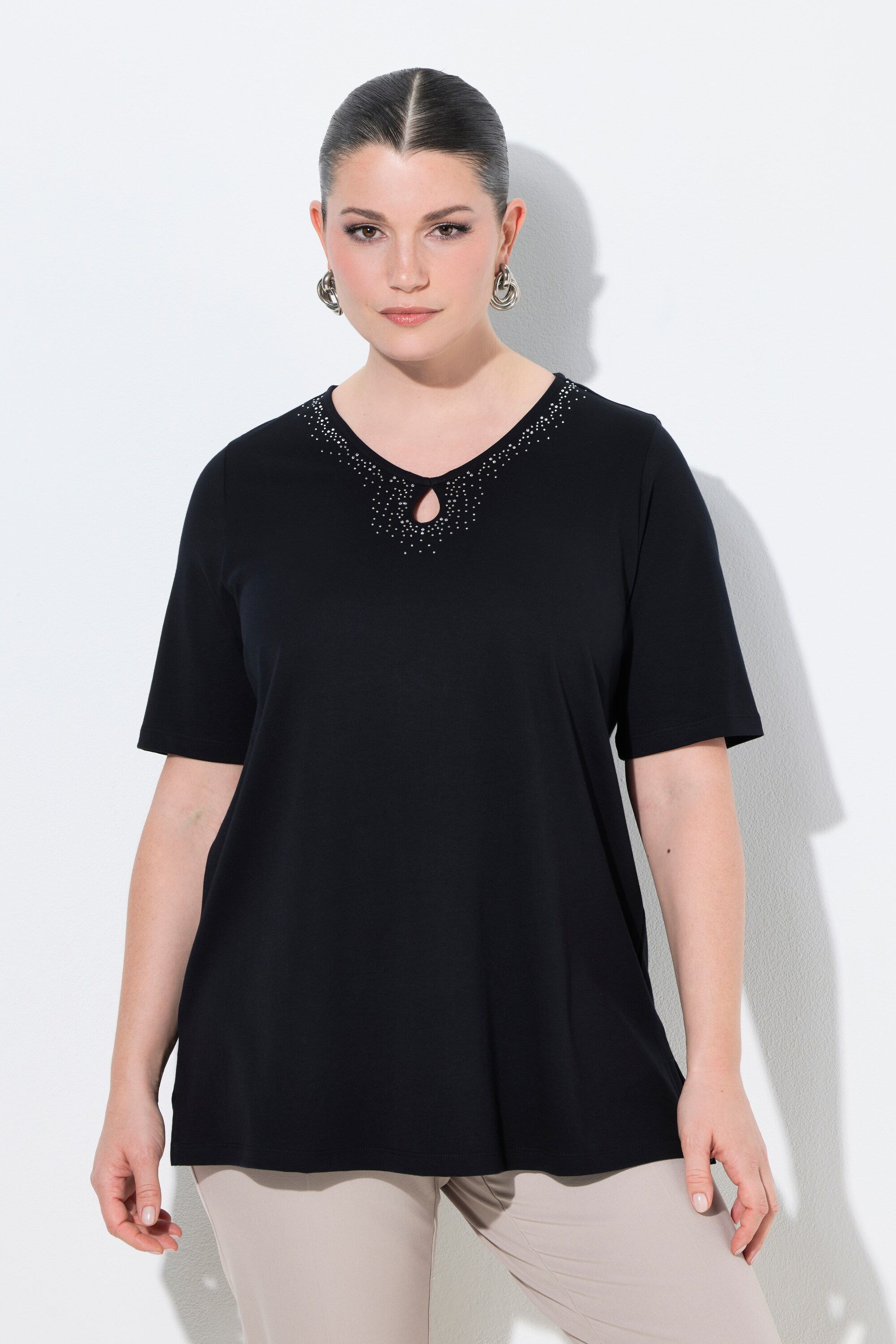 T-shirt en coton Pima, ULLA POPKEN