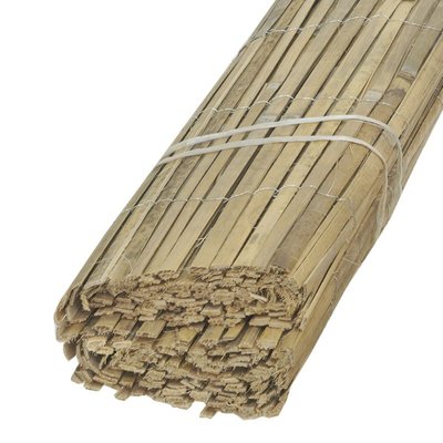 Canisse en lames de bambou 1x5m JARDINDECO
