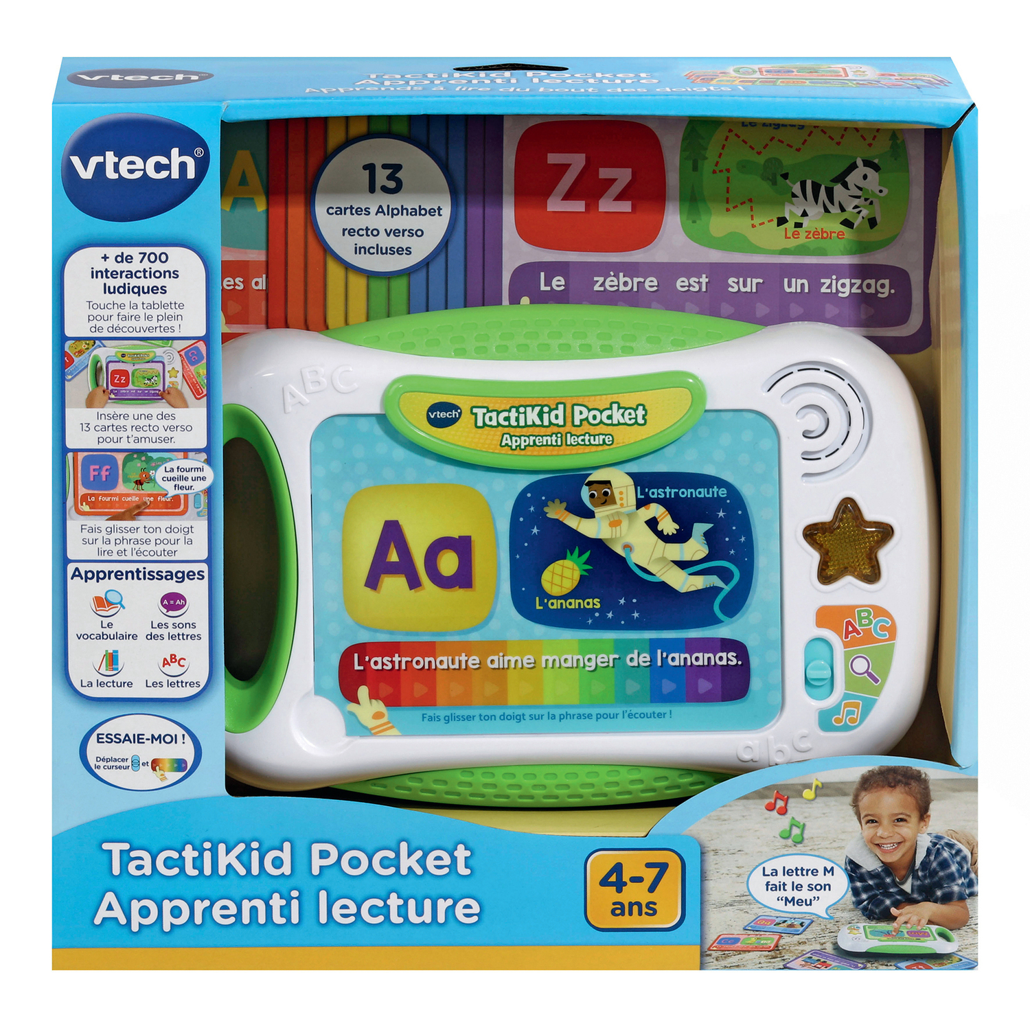 Tactikid pocket apprenti'lecture, VTECH