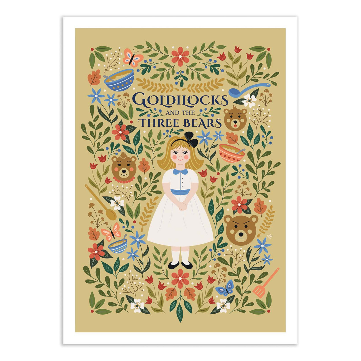 Affiche d'art - Goldilocks - Vesna Skorshnek, WALL EDITIONS