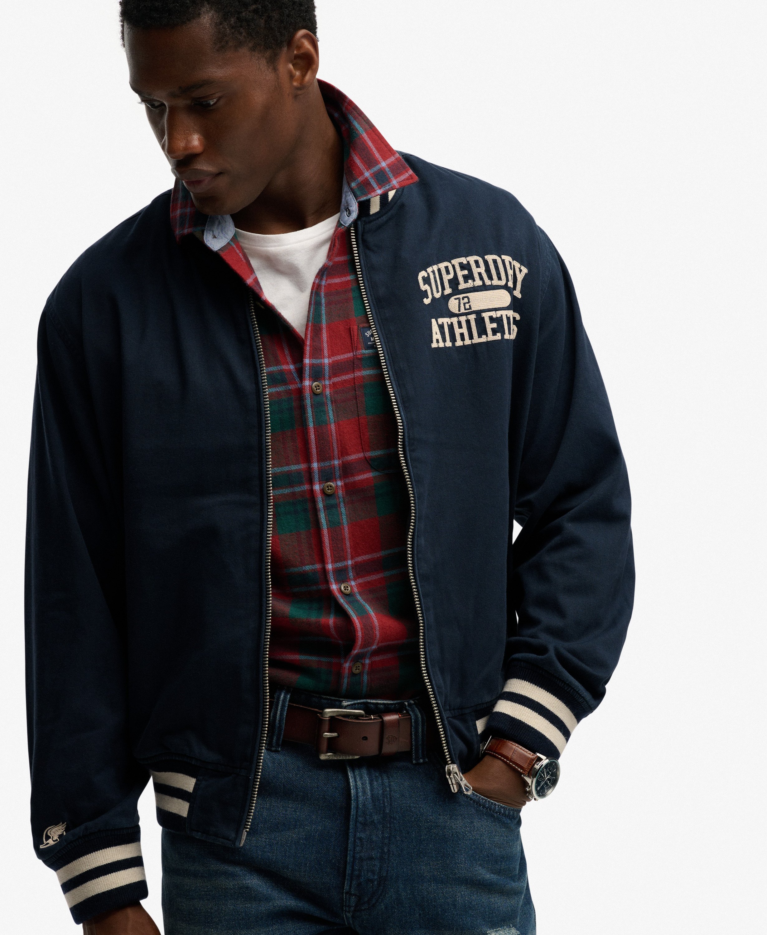 Bomber en sergé Varsity, SUPERDRY