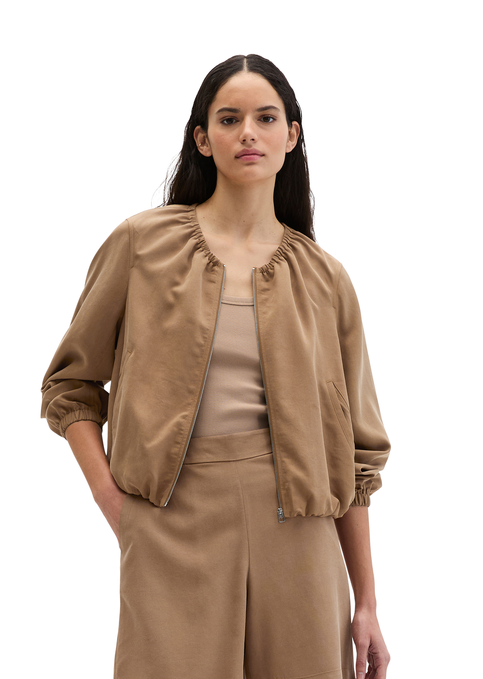 Blouson relaxed en TENCEL™ Lyocell, MARC O'POLO