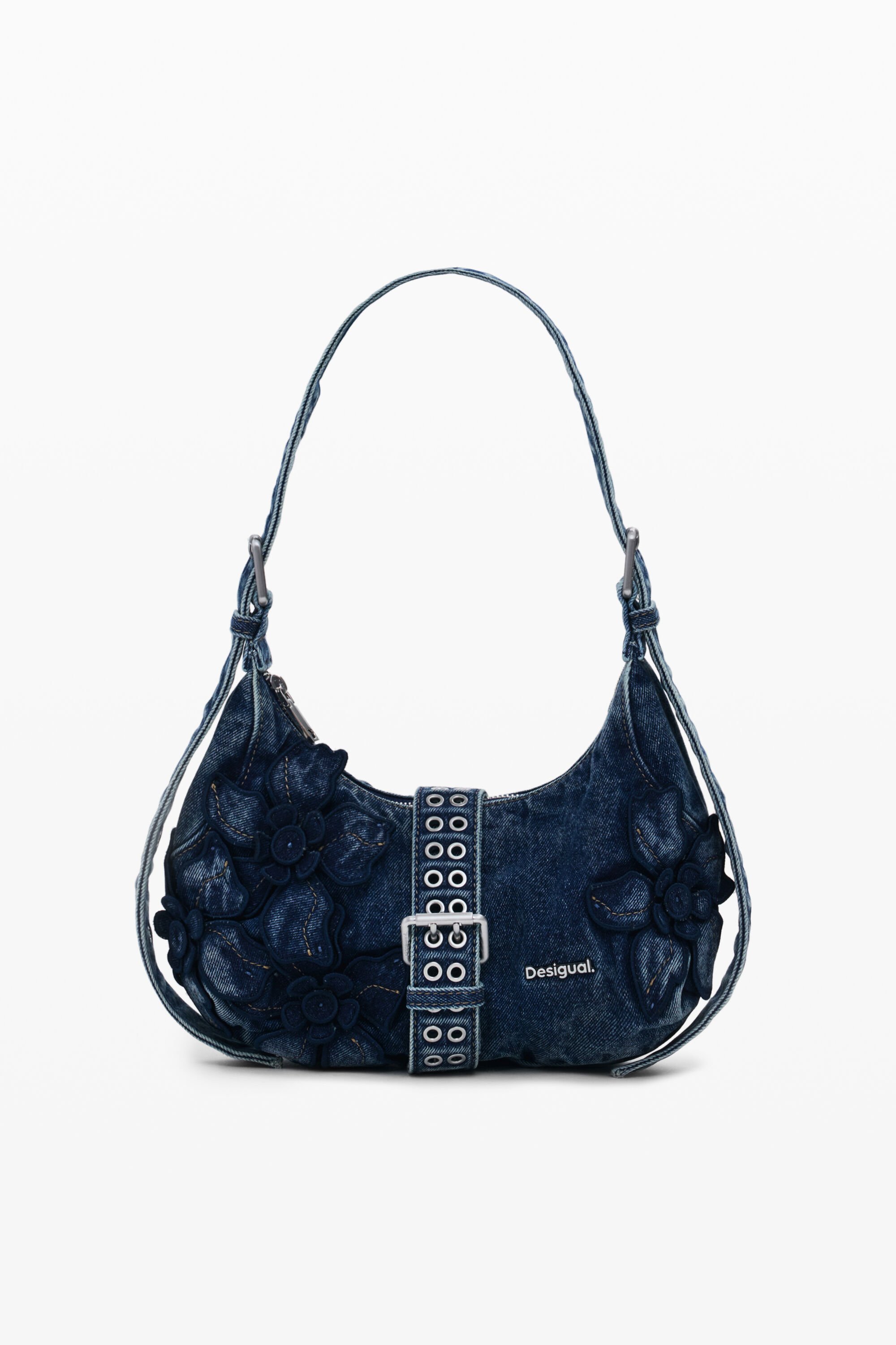SAC EN DENIM BLEU, DESIGUAL