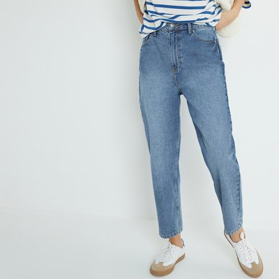 Les Signatures - High Waist Mom Jeans, Length 26" LA REDOUTE COLLECTIONS