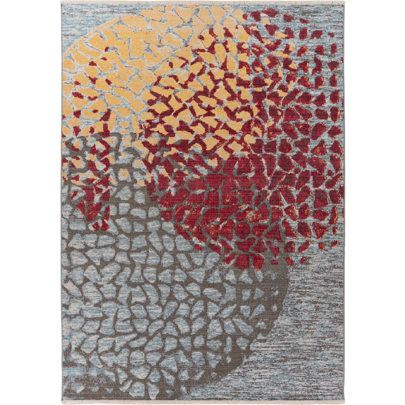 Tapis rectangulaire motif mosaïque, Milan, ARTE ESPINA