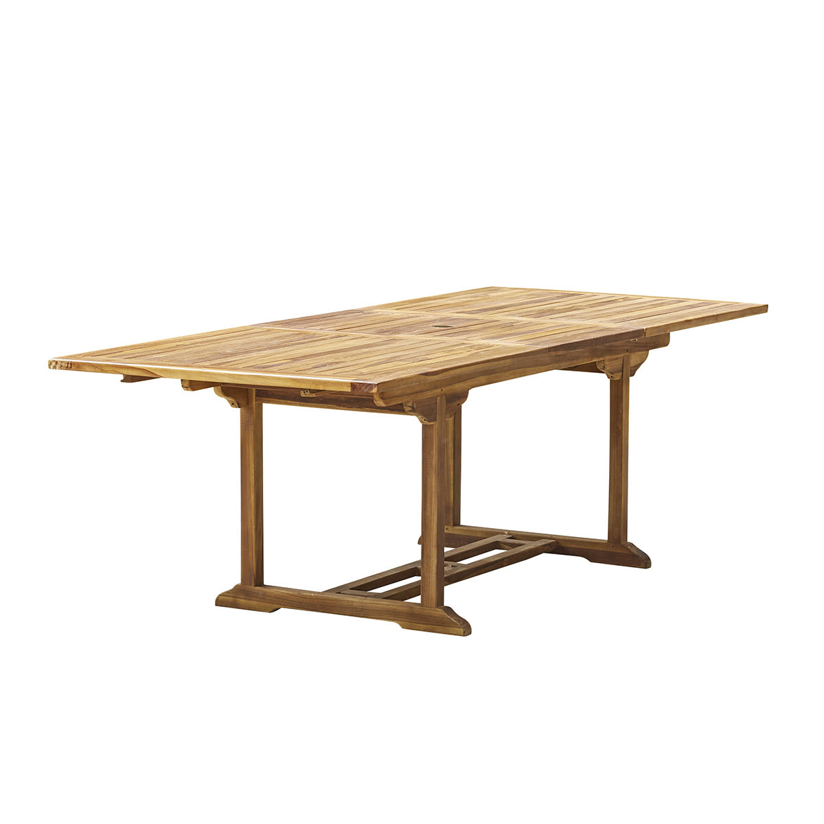 Table de jardin en teck huilé extensible 8/10 places BALI, BERAH GETAH