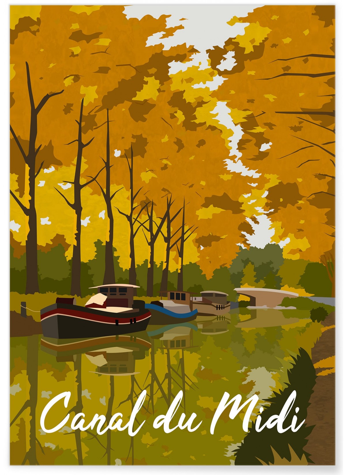 Affiche Canal du Midi, L'AFFICHERIE
