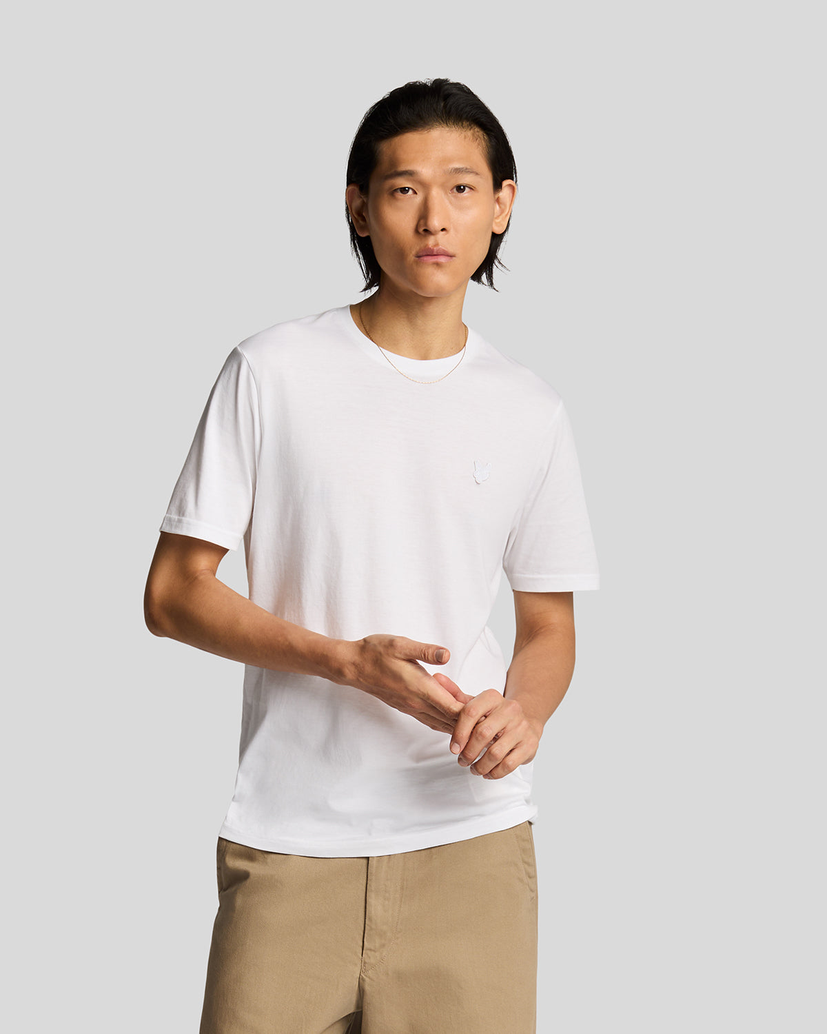 T-shirt en coton superfine, LYLE & SCOTT
