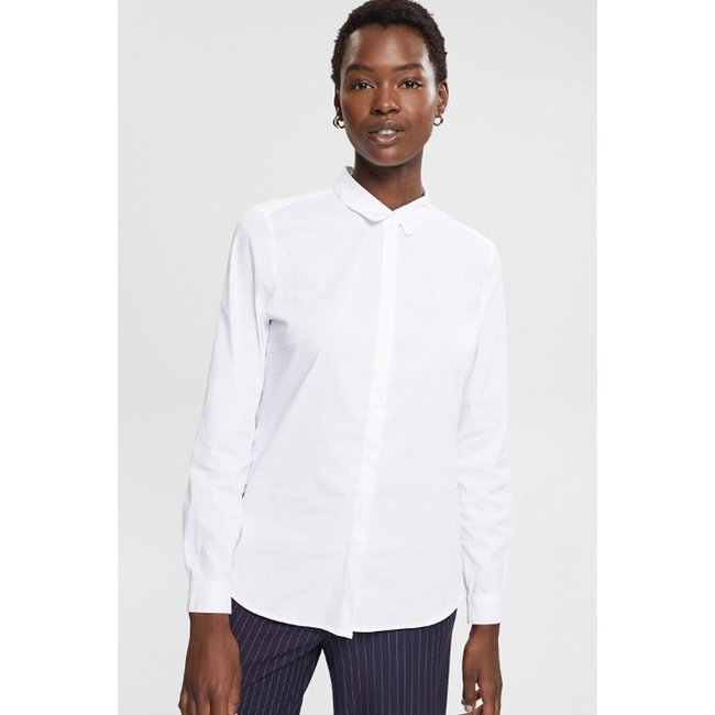 Camicia attillata bianco ESPRIT