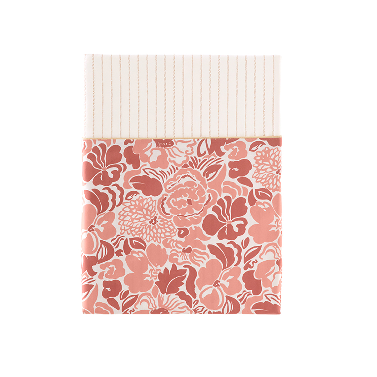 Drap plat imprimé en percale de coton, GLORIA, ESSIX