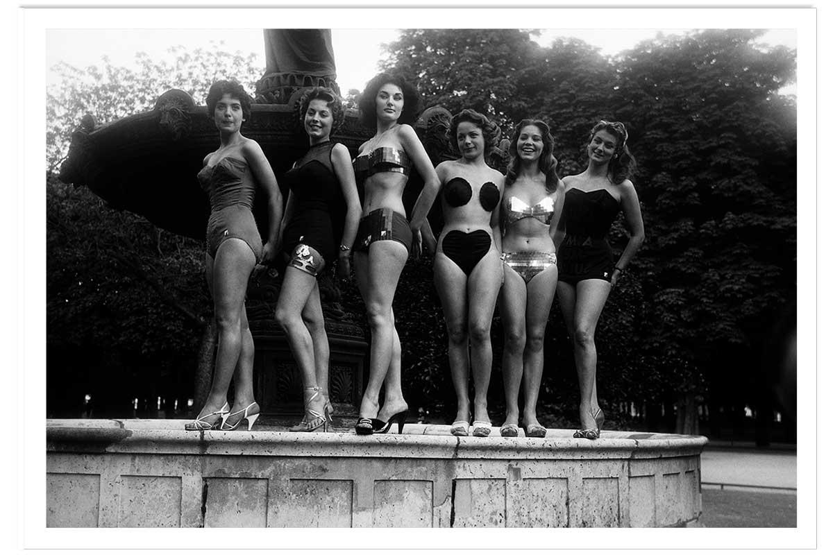 Affiche photo Modèles en maillot de bain, HEXOA