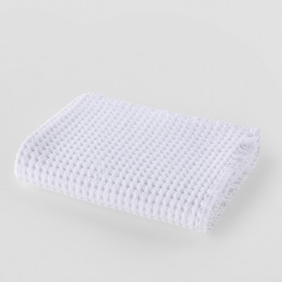 Tifli Honeycomb Effect Cotton Bath Towel LA REDOUTE INTERIEURS