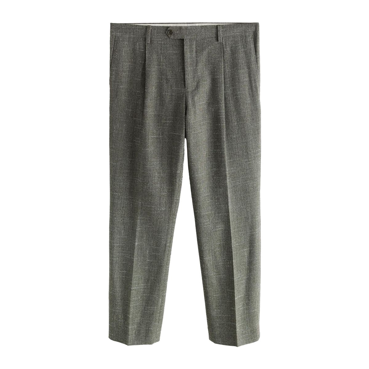 Pantalon de costume ajusté en laine mélangée, NEXT