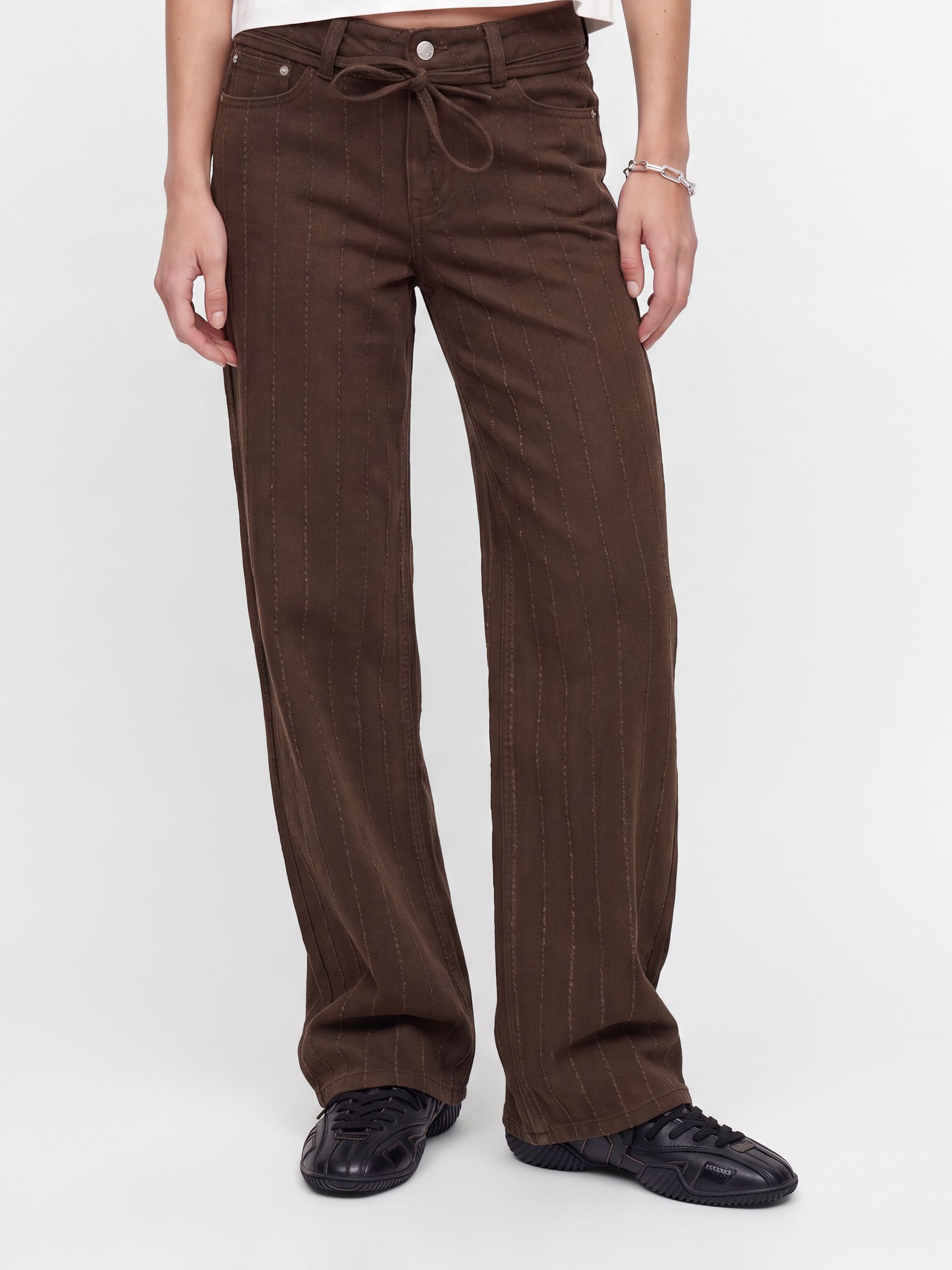 Pantalon À Jambe Large, JJXX