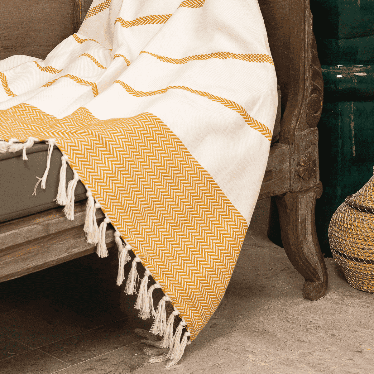 Plaid coton LIV, FEBRONIE