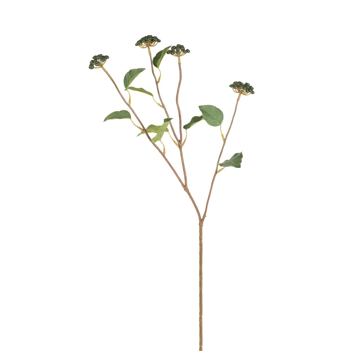 Branche de baies avec feuilles artificielle H73, SIA DECO