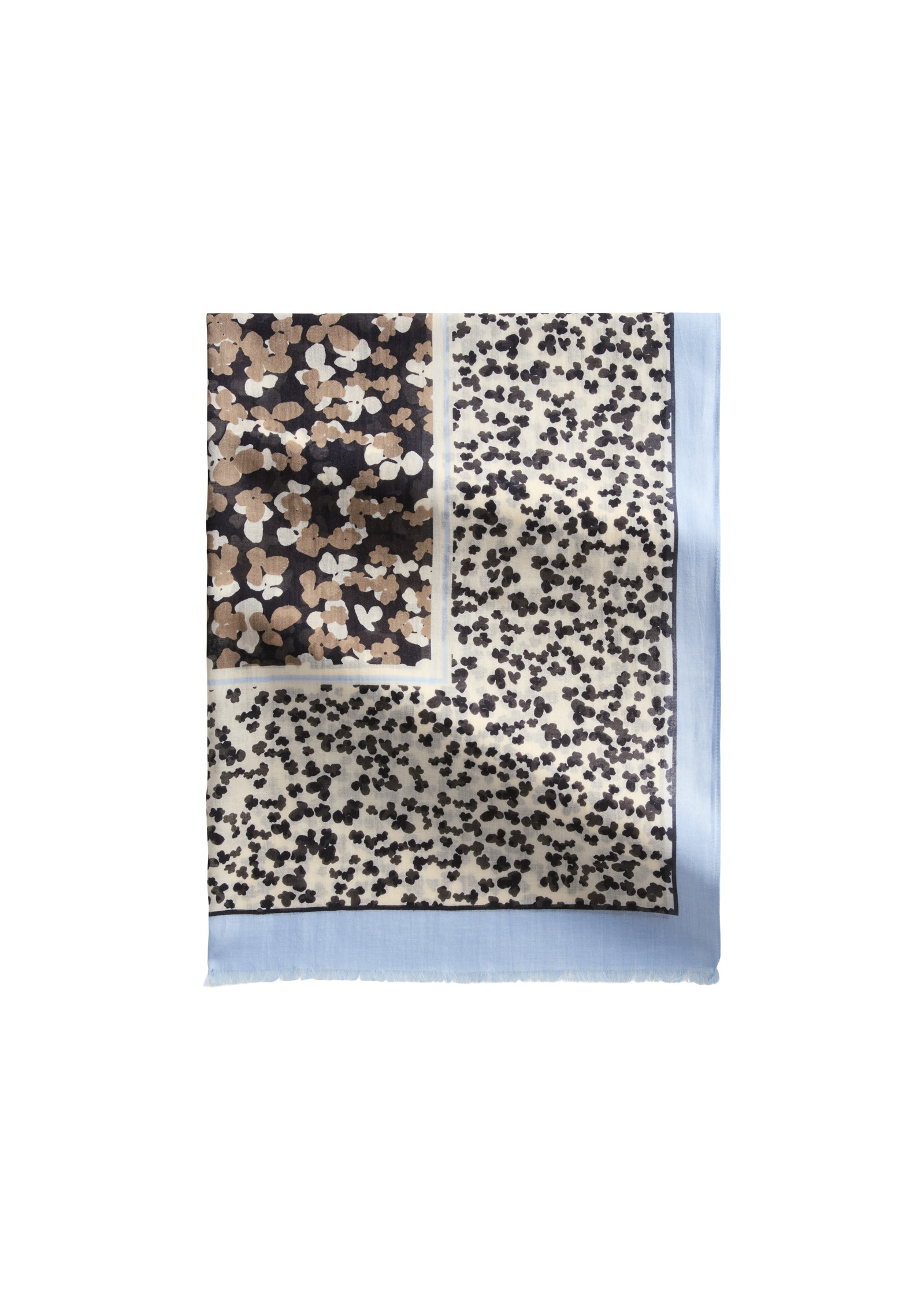 Foulard à l'imprimé allover avec TENCEL™ Lyocell, MARC O'POLO