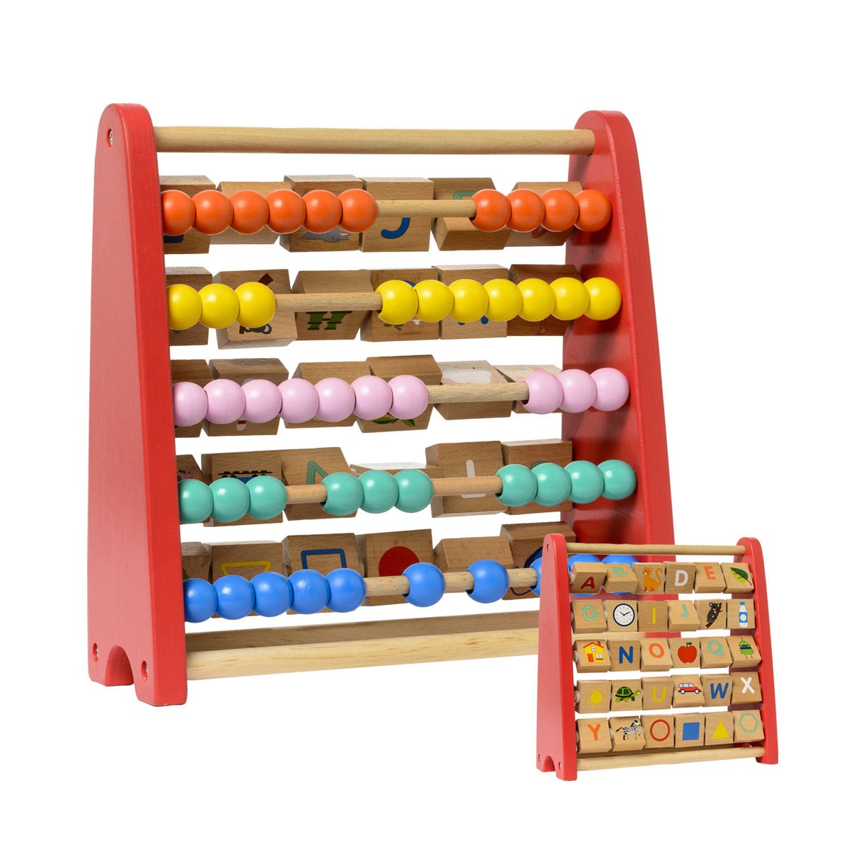 Imagier boulier alphabet 2 en 1, OXYBUL