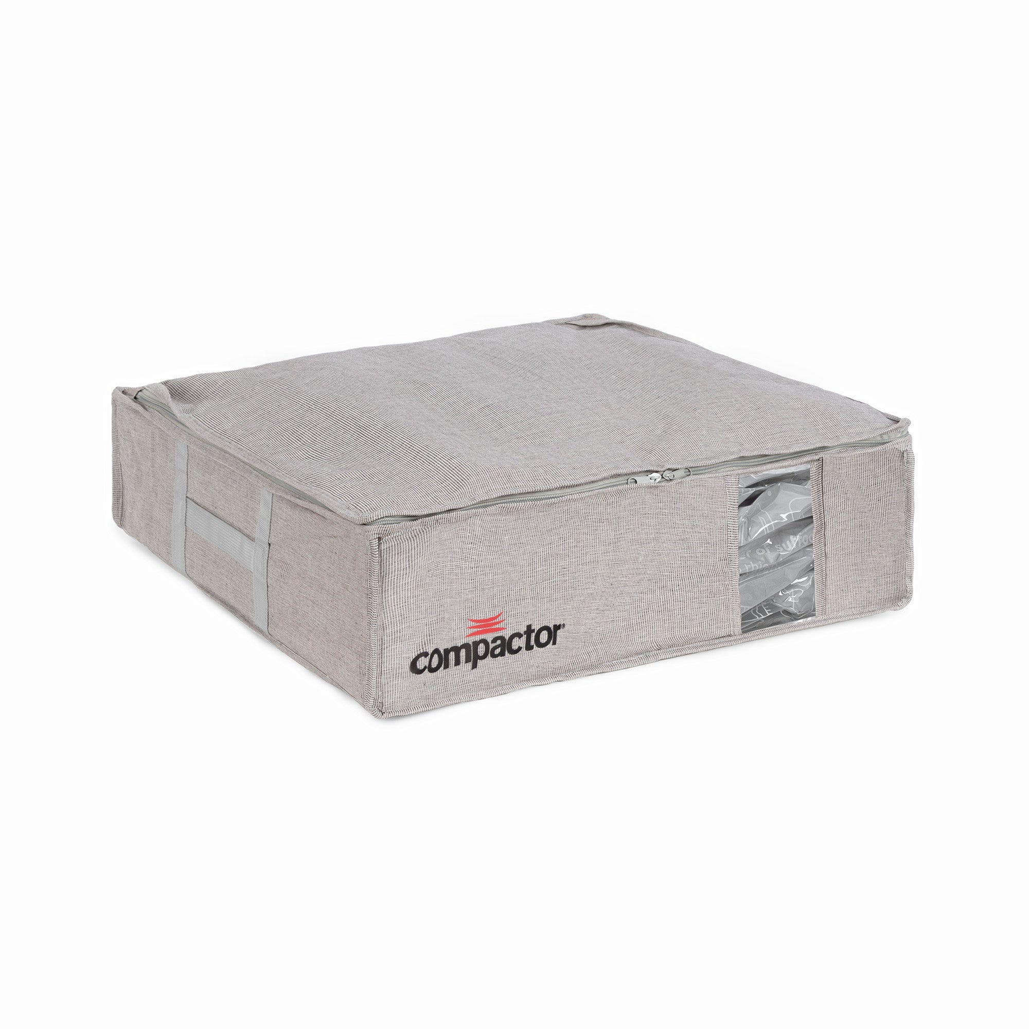 COMPACTOR - Housse de rangement sous vide OXFORD - 56 x 42 x H.33 cm - Gris, COMPACTOR
