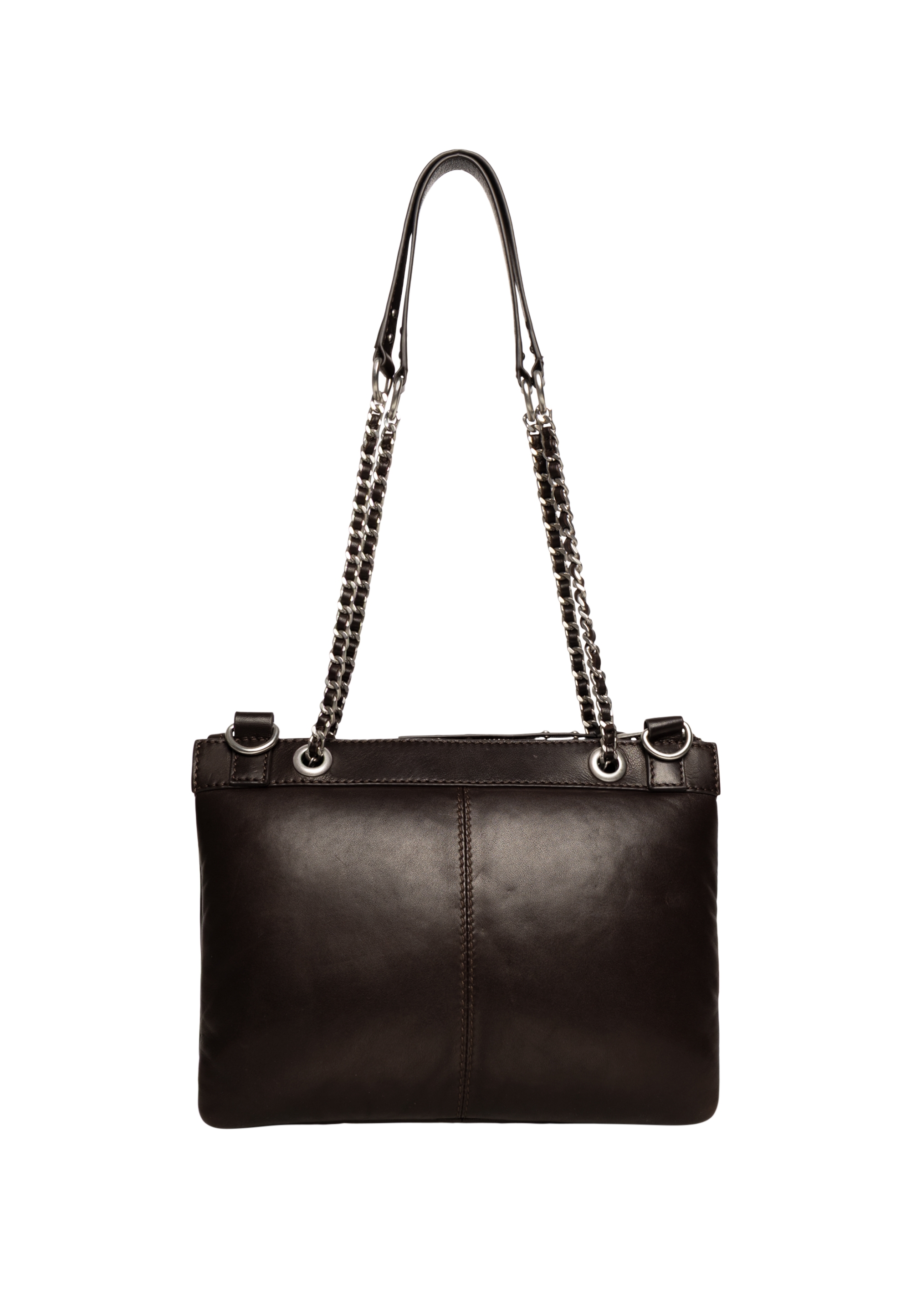 Mini Sac IKKS Matelassé Imitation Fourrure Et Cuir Synthétique - Bleu Marine - Neuf Sans étiquettes