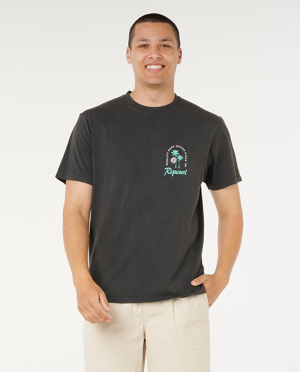 T-shirt Sunset Mod Cali, RIP CURL