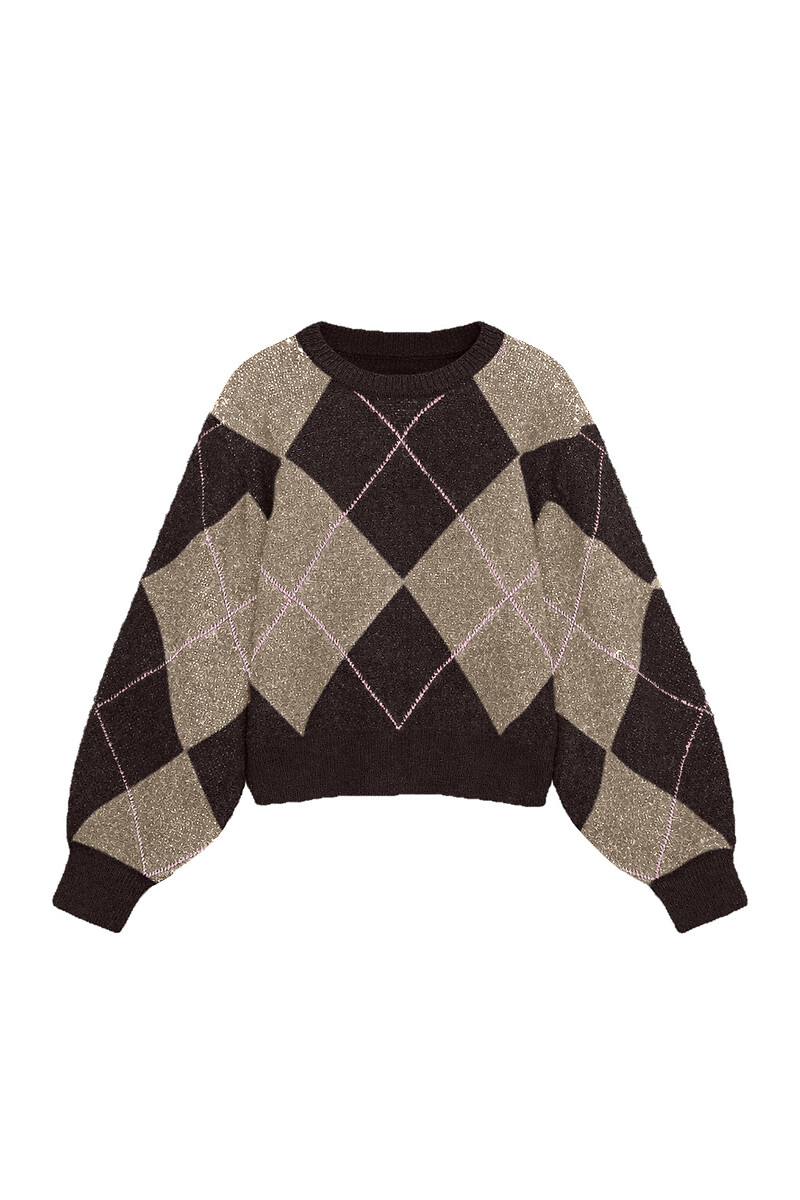 Pull jacquard a maniche lunghe, VERO MODA