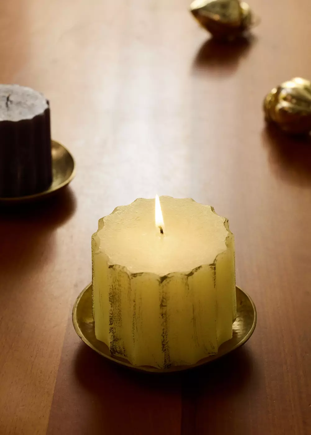 Bougie géométrique 700 g, MANGO HOME