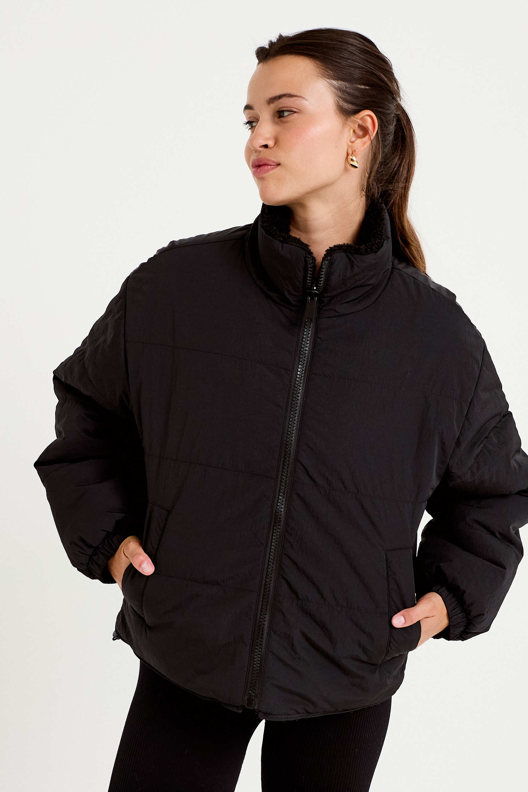 Parka réversible effet polaire, CACHE CACHE