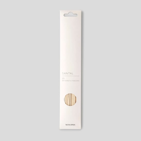20 bâtonnets d'encens parfumés, MONOPRIX