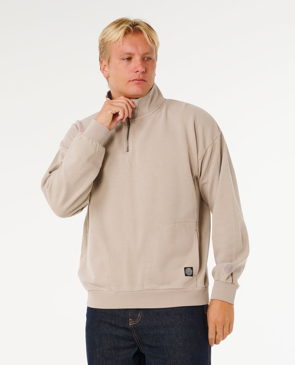 Sweat PREMIUM SURF Qtr ZIP CREW, RIP CURL