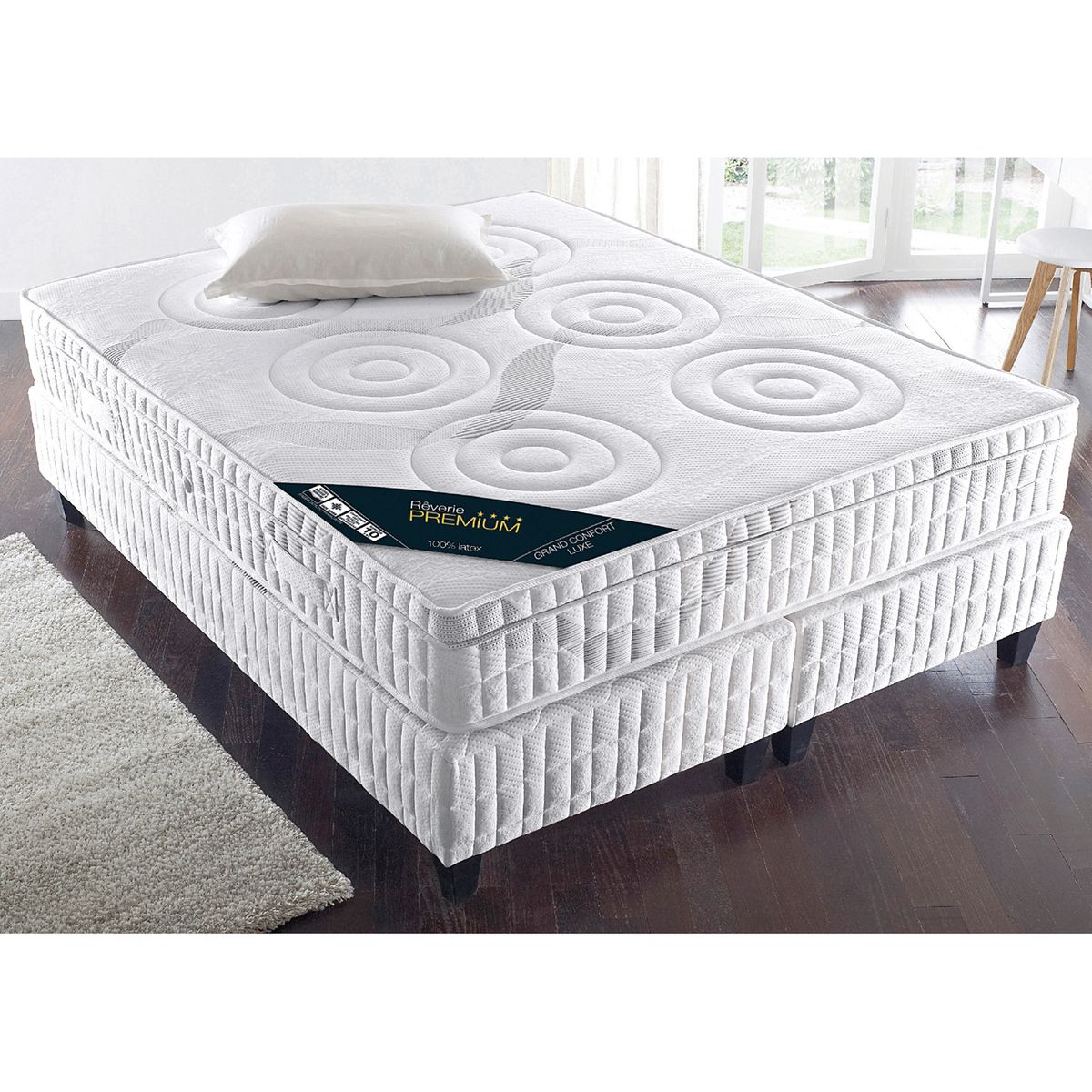 Sommier boxspring à ressorts