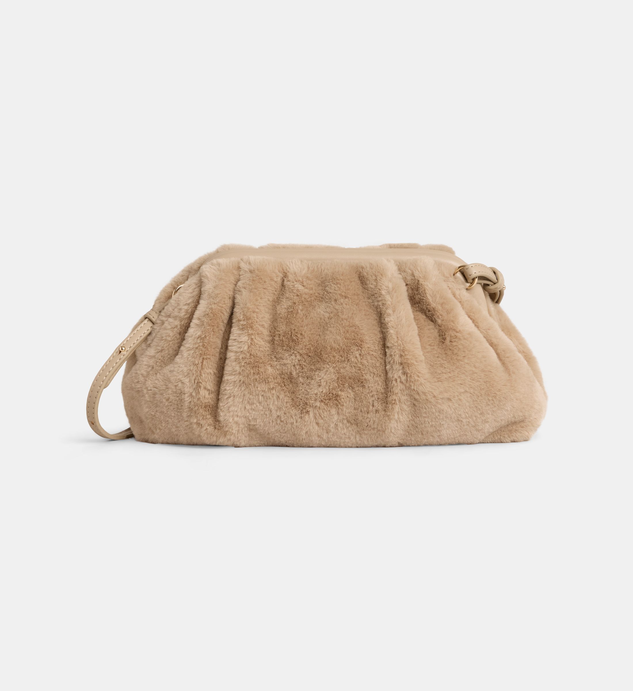 Sac à main anna fur  léopard, GALERIES LAFAYETTE