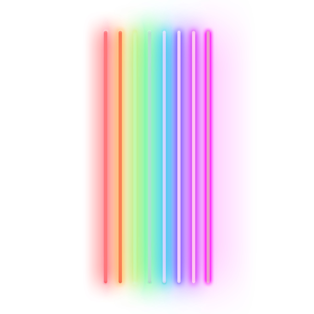 Eclairage néon RAINBOW, CANDYSHOCK