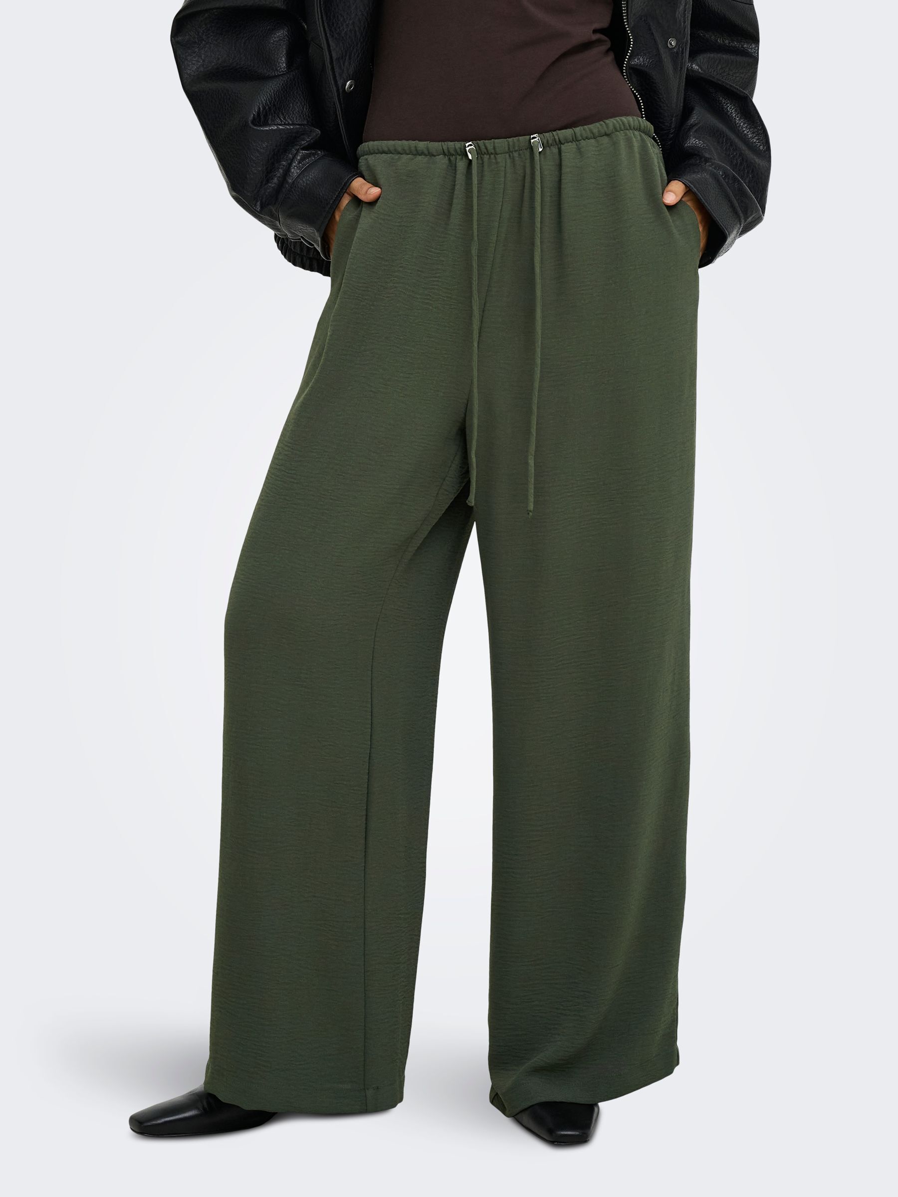 Pantalon À Jambe Large, JDY