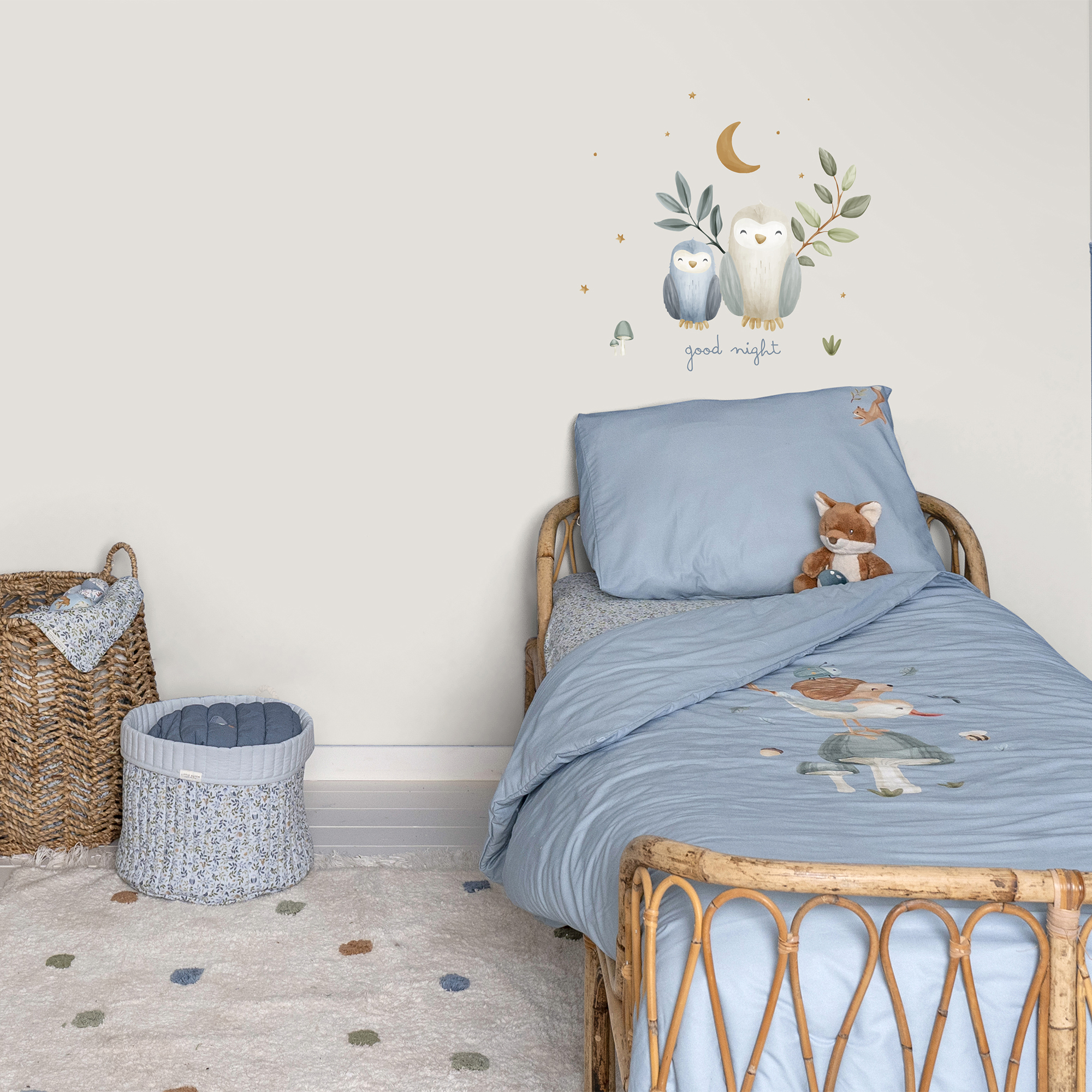 Stickers muraux pour enfant Petit hibou, LITTLE DUTCH