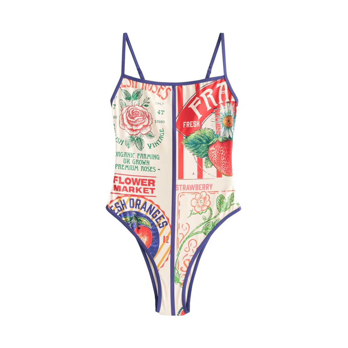Maillots de bain à encolure carrée, NEXT