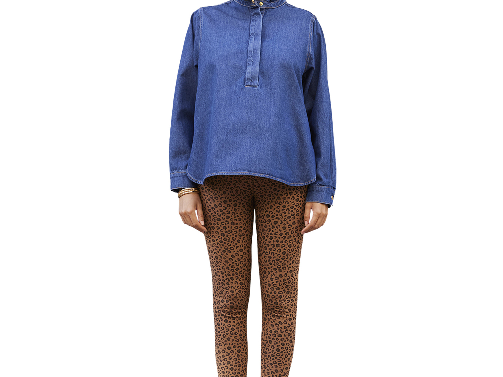 Blouse en jean Capsule mère-, ENVIE DE FRAISE