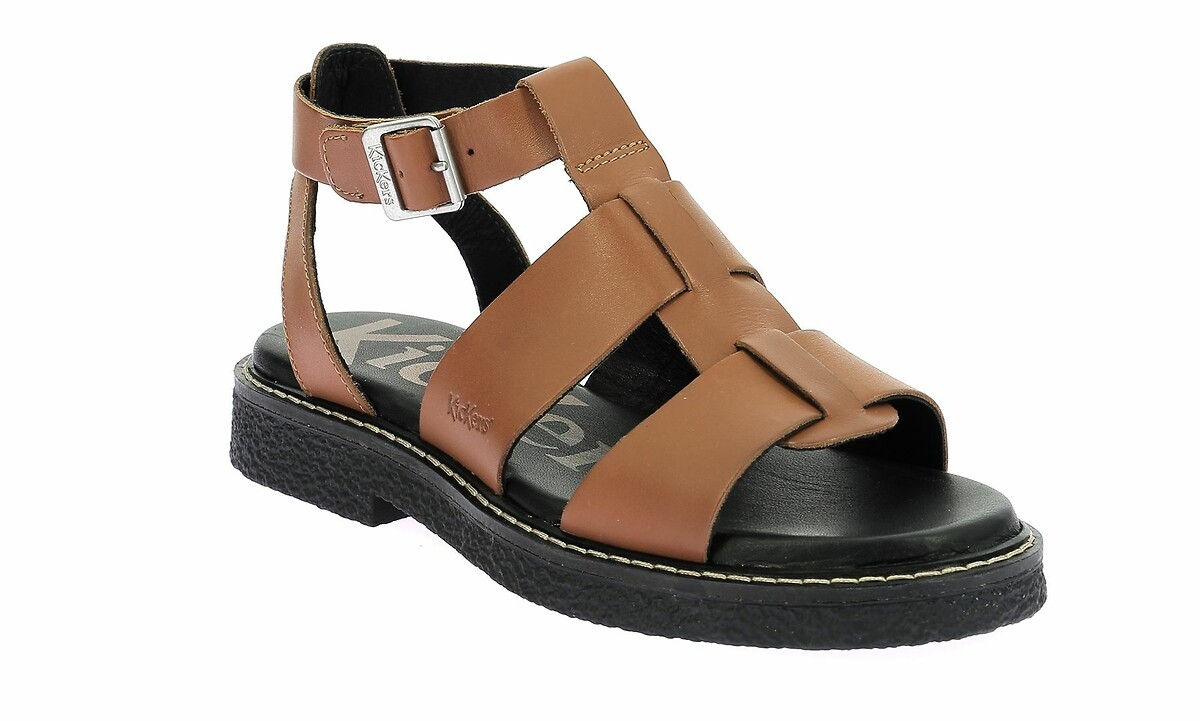 Kickers Sandalias de piel Kick Lila — photo 2