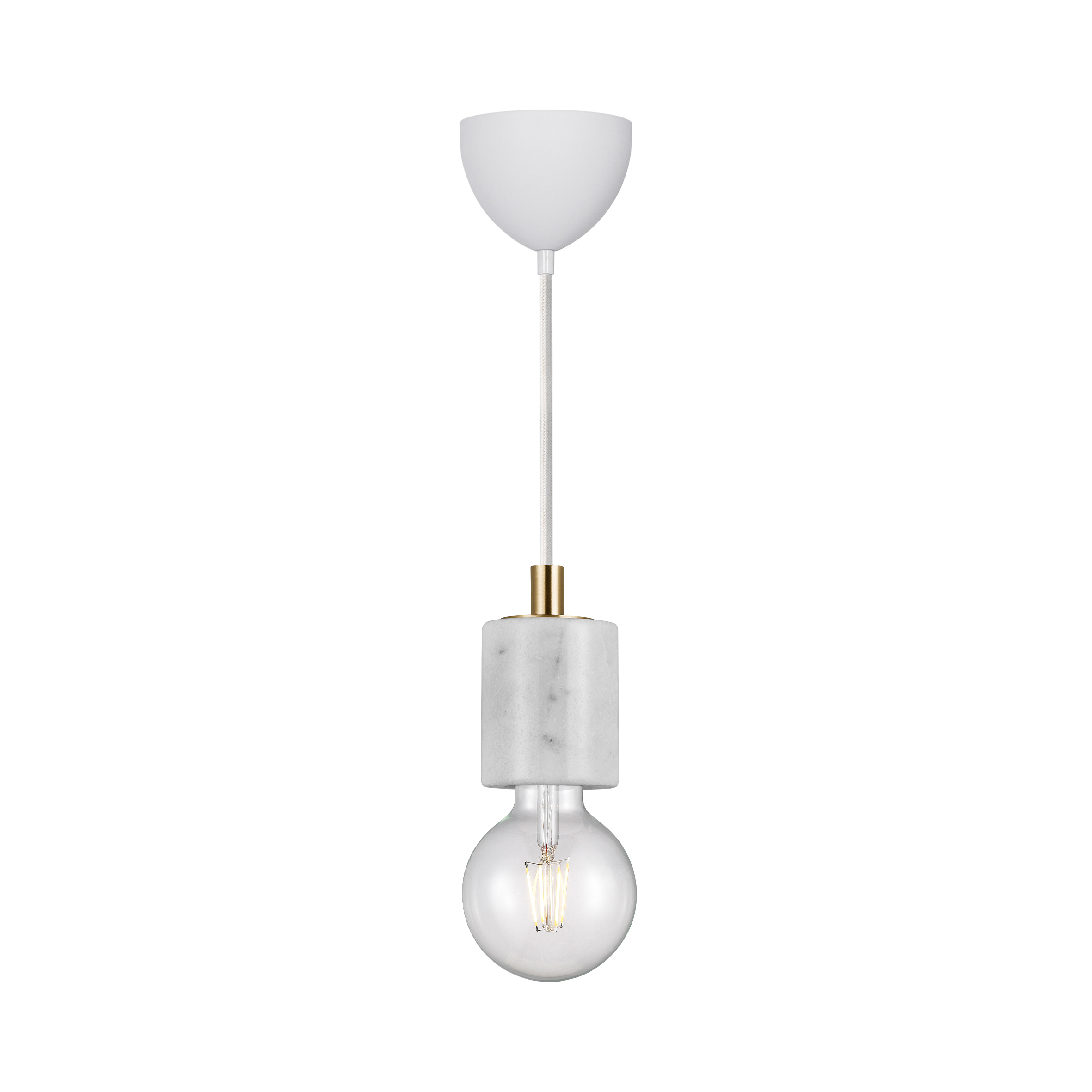 Suspension style naturel en marbre, SIV, NORDLUX