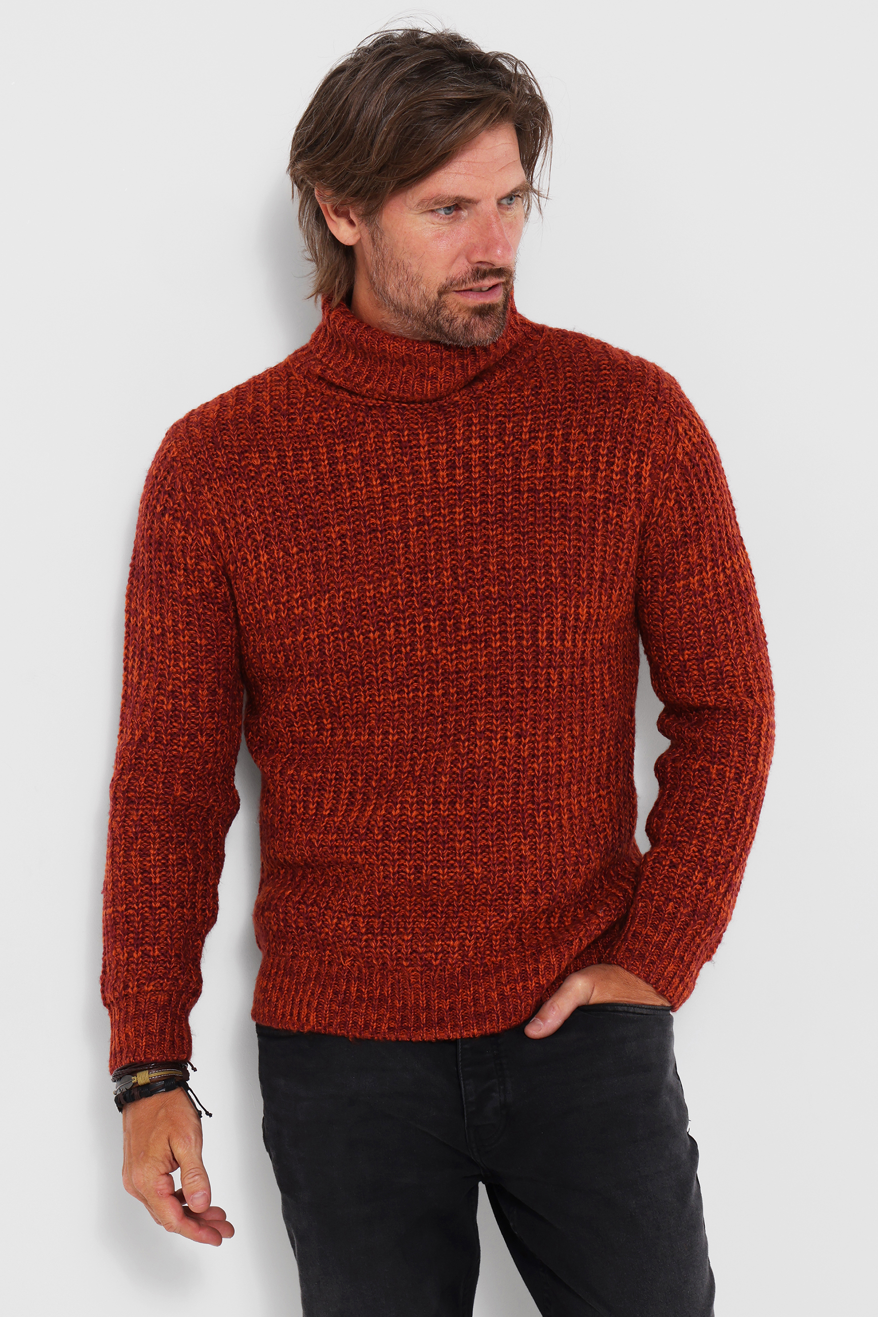 Pull Col Roulé Style Marin, JOE BROWNS
