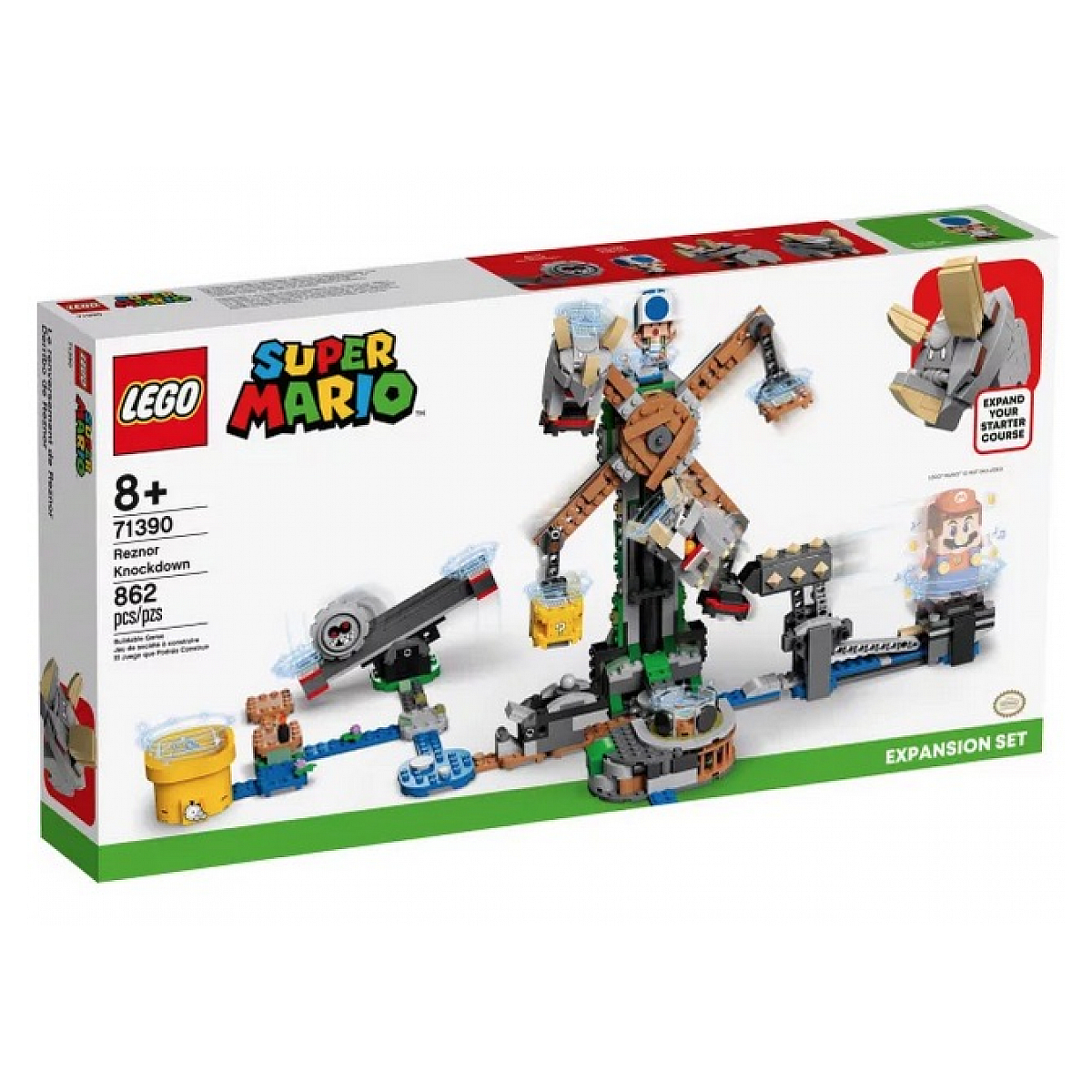 71390 La destruction des Reznors, ® Super Mario, LEGO