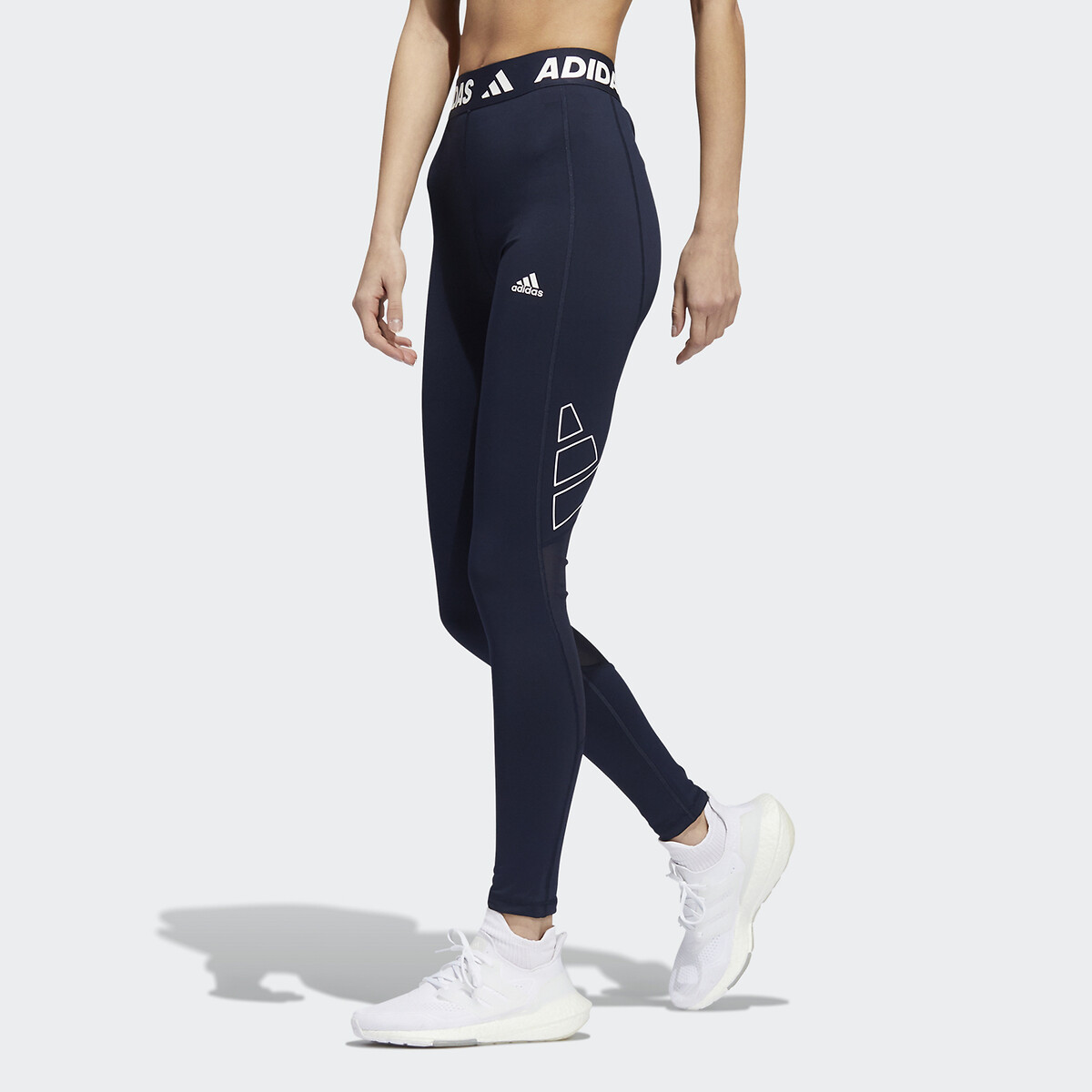 Leggings sportivi techfit, elastico in vita nero Adidas Performance | La  Redoute