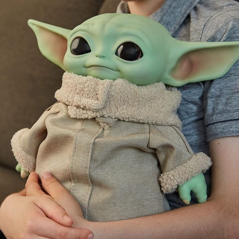 Peluche Star Wars Bebe Yoda 28 Cm Mattel La Redoute Peluche Star Wars Bebe Yoda 28 Cm Mattel La Redoute