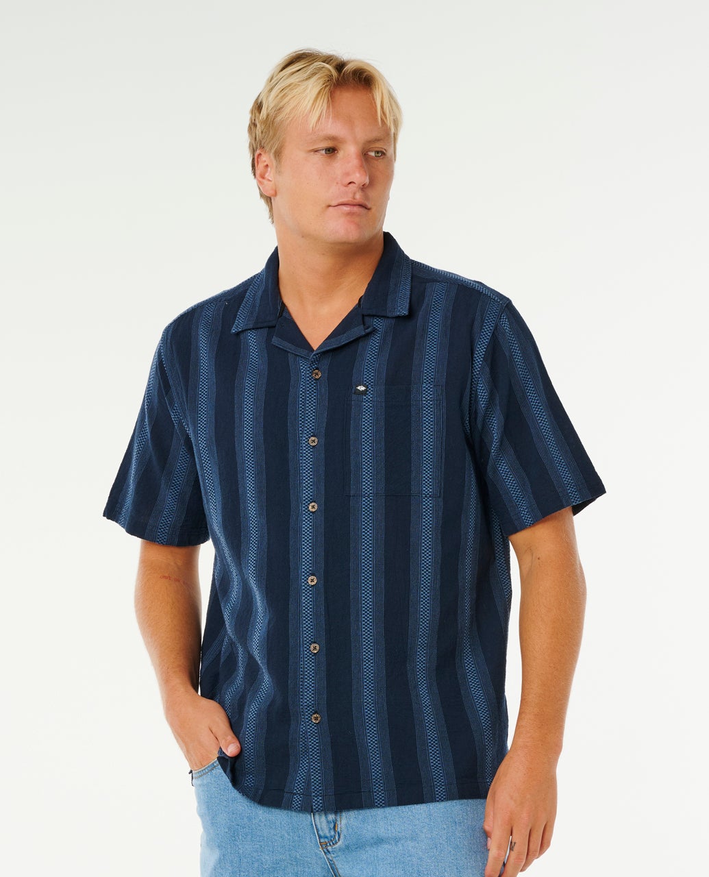 Chemise Classic SURF Weaver manches courtes, RIP CURL