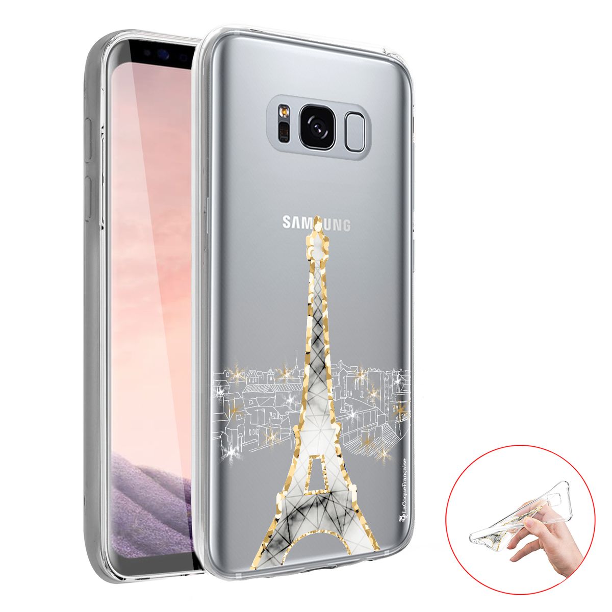 Coque 360 Samsung Galaxy S8 La Coque Francaise La Redoute coque-360-samsung-galaxy-s8-la-coque-francaise-la-redoute