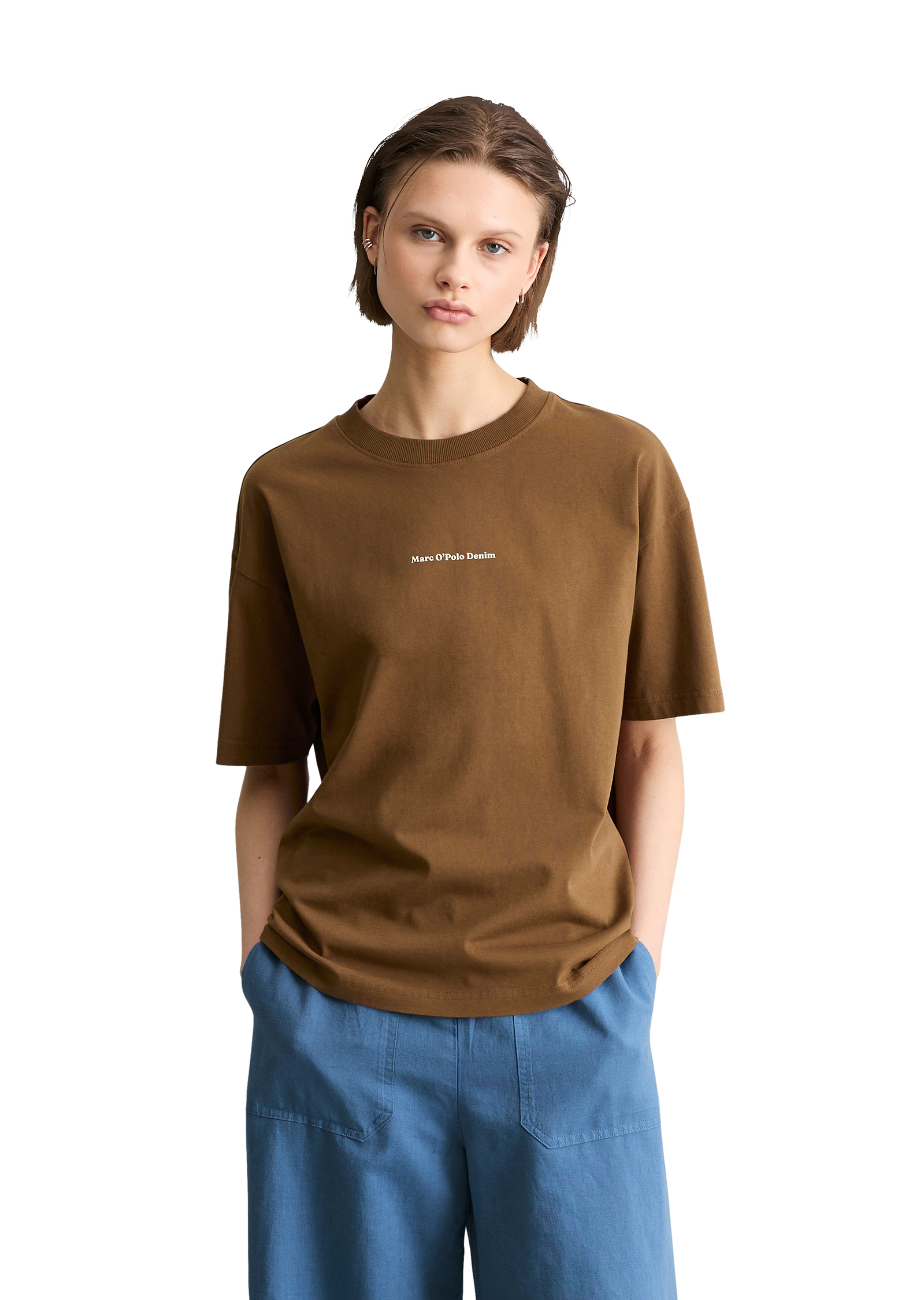 T-shirt ample en coton organique, MARC O’POLO DENIM
