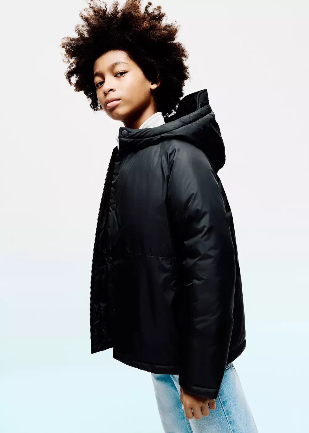 Veste matelassée à capuche, MANGO KIDS