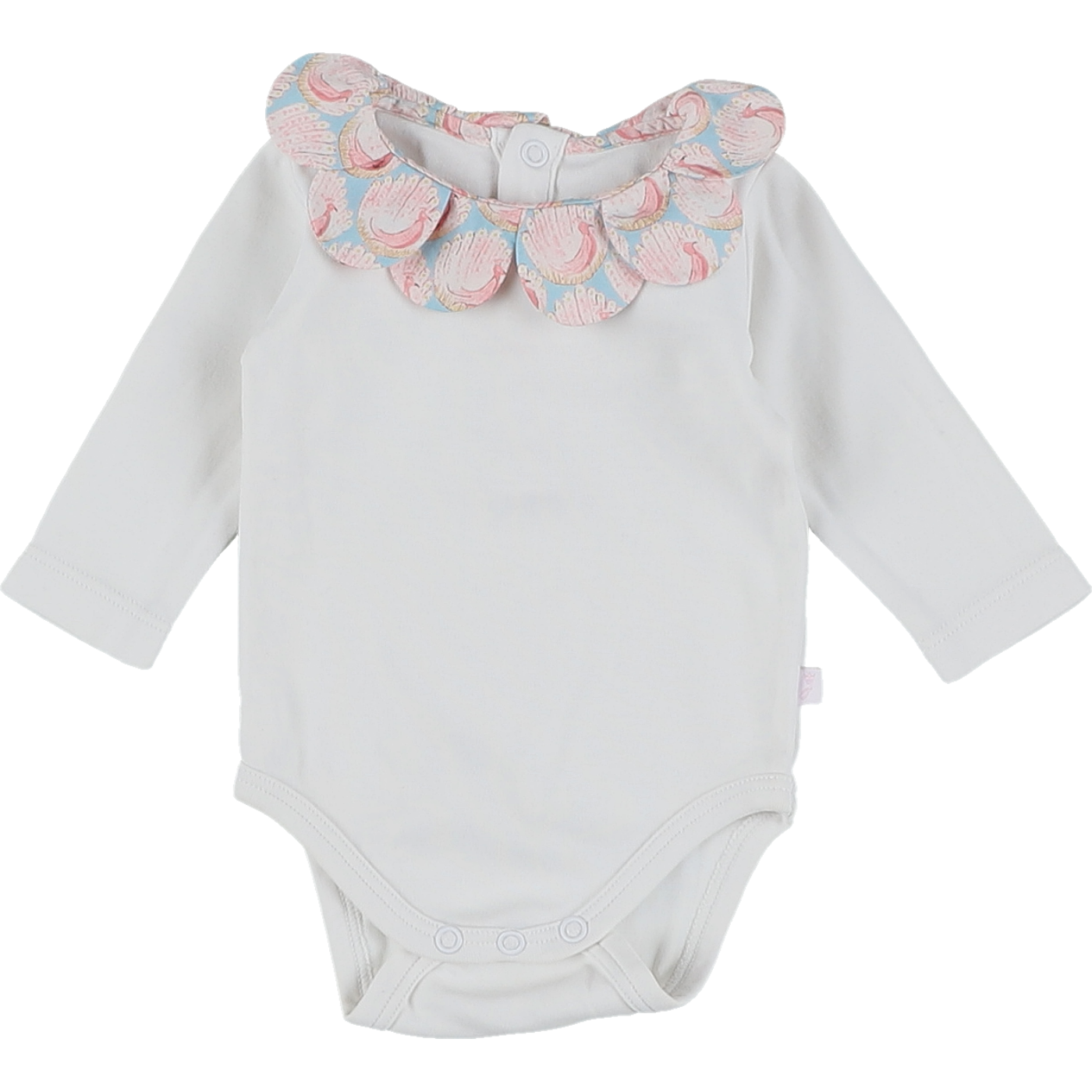 Body bébé fille à col en tissu Liberty - Bon état, JACADI